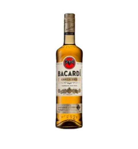 Bacardi Carta Oro Superior Gold Rum 1 ltr